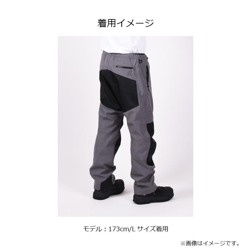 リバレイ 7785 RBB ロックショアウィンドガードパンツ 杢グレー XL