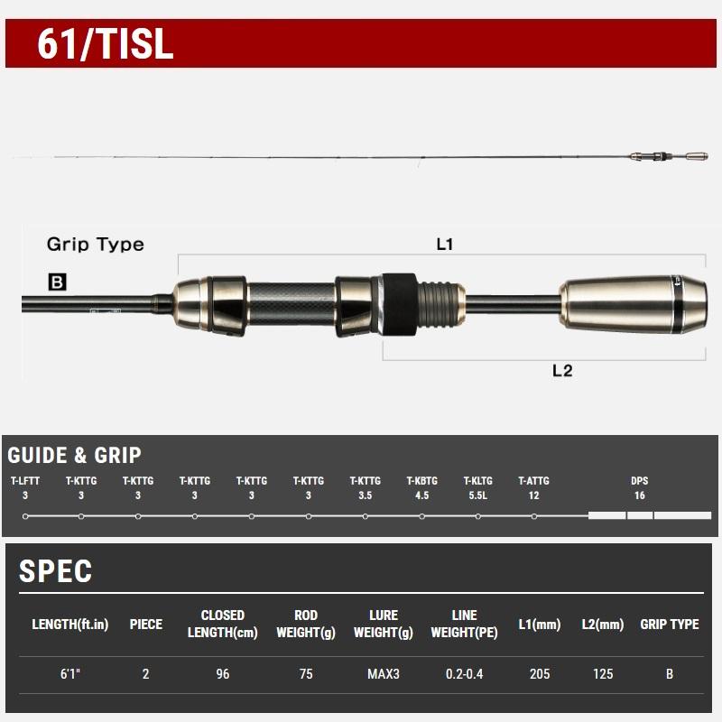 エイテック スーパーアジスト TZ 61/TISL : 釣具のFTO - 通販 - Yahoo