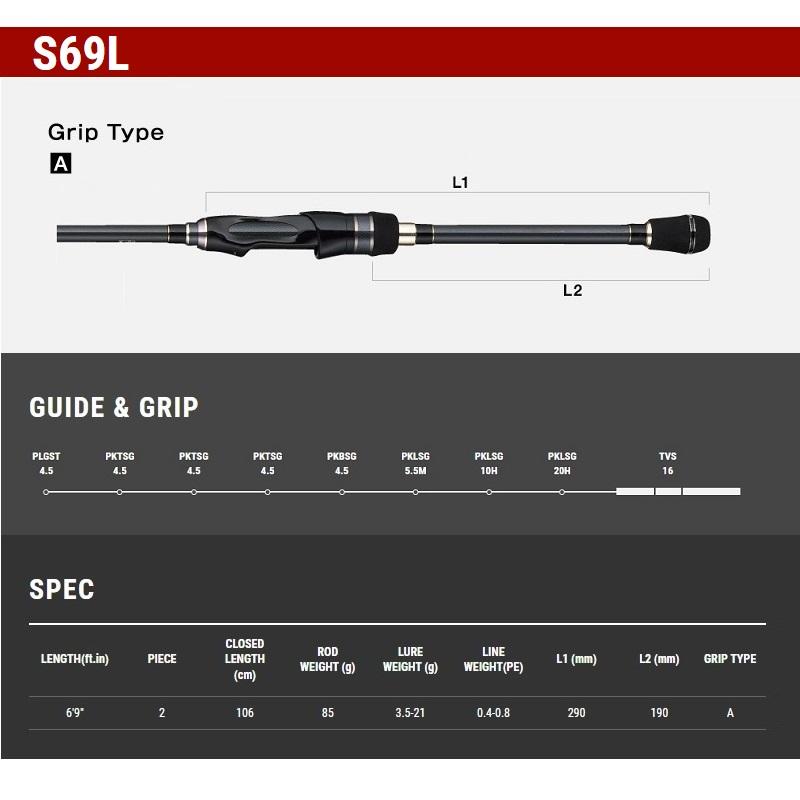 エイテック ベイミクス SSD S69L エイテック ベイミクス SSD S69L : 釣具のFTO - 通販 - Yahoo!ショッピング