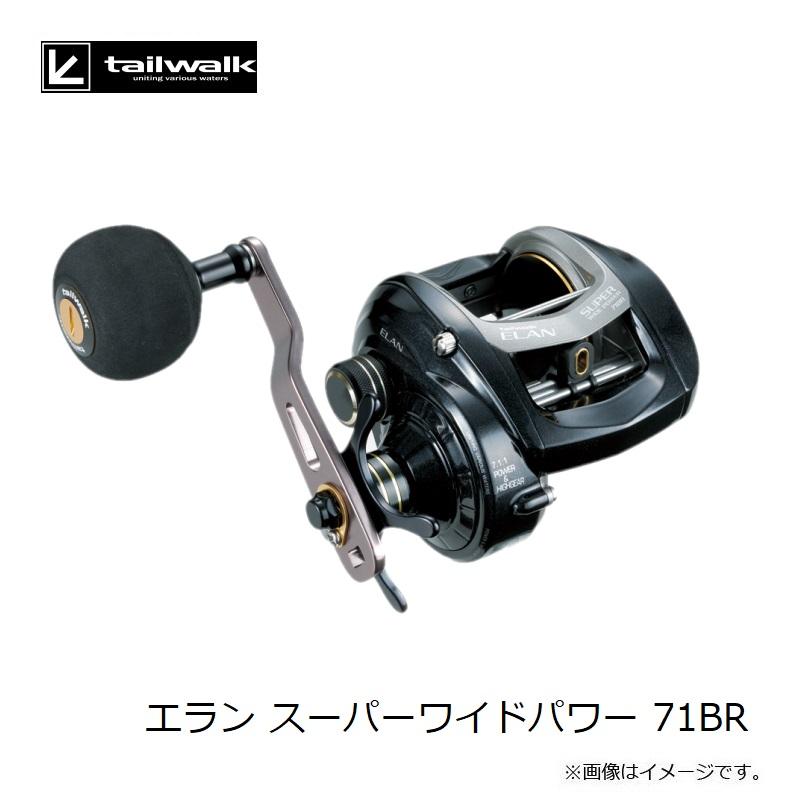 エイテック エラン スーパーワイドパワー 71BR / ベイトリール 右巻