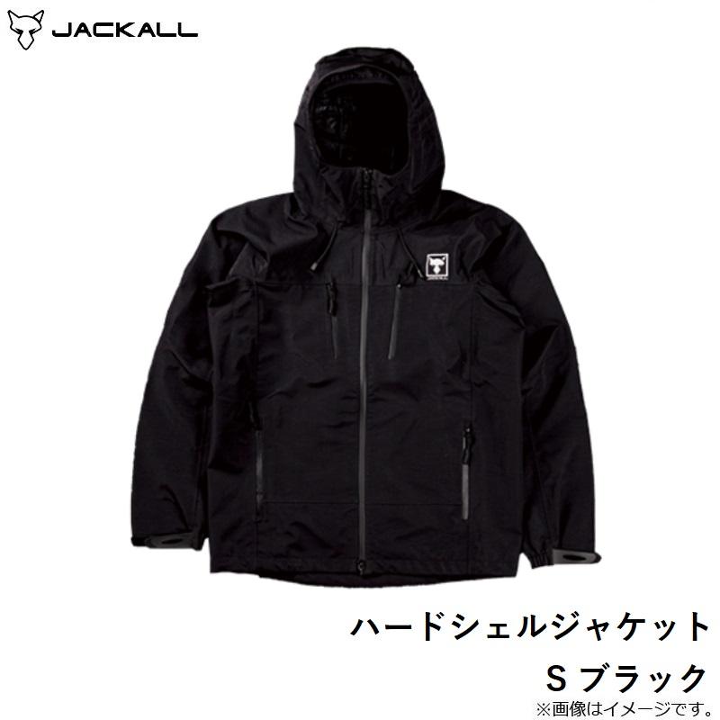 JACKALL（ジャッカル） ハードシェルジャケット S ブラック : 釣具の
