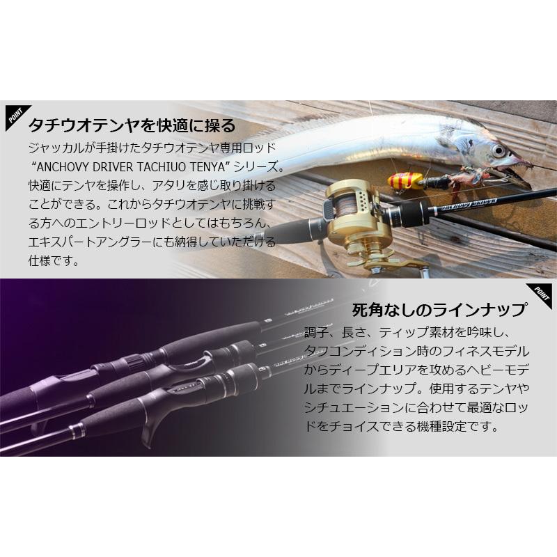 JACKALL（ジャッカル） アンチョビドライバー タチウオテンヤ ADT