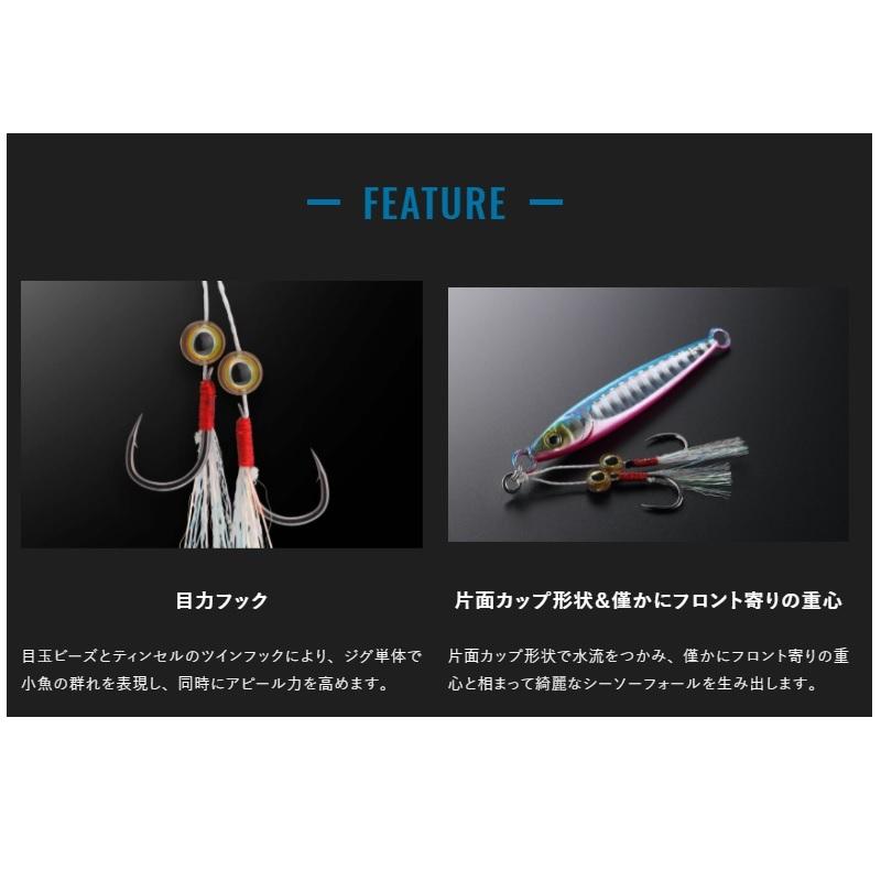 ジャッカル　ルアーセット　ビッグバッカー JACKALL ジャッカル ビッグバッカー FIT JIG 7g ピンクバック/ボーダー