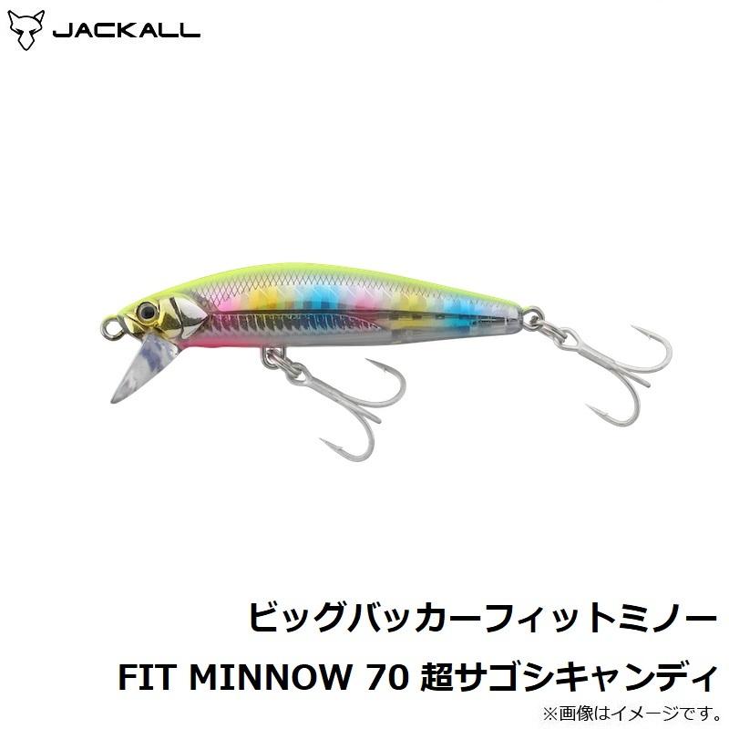 JACKALL（ジャッカル） ビッグバッカー FIT MINNOW 70 超サゴシ