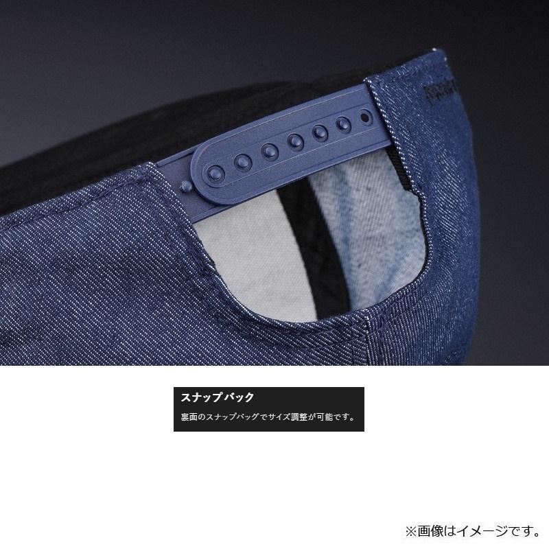 JACKALL ジャッカル スクエアロゴフラットキャップ デニム