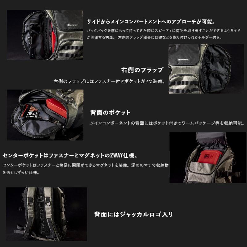 販売終了モデルJACKALL ジャッカル　フラップバックパック　 ブラック JACKALL（ジャッカル） フラップ バックパック ブラック : 釣具のFTO
