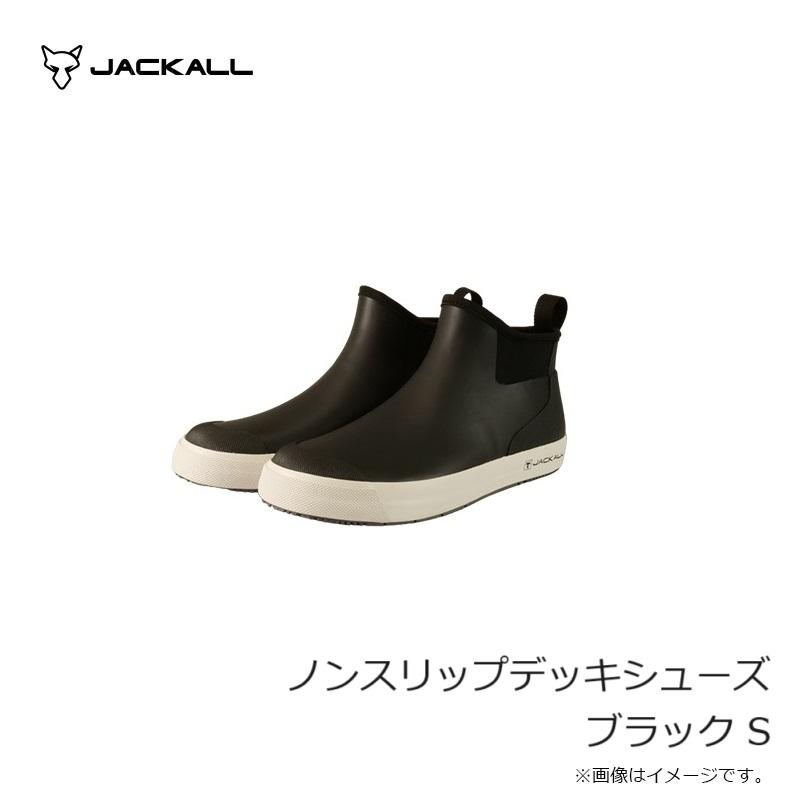JACKALL ジャッカル ノンスリップデッキシューズ ブラック S : 釣具の