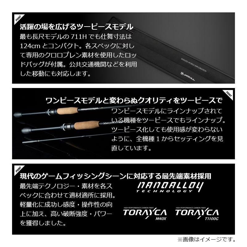 JACKALL（ジャッカル） REVOLTAGE 2pcs リボルテージ 2ピースモデル