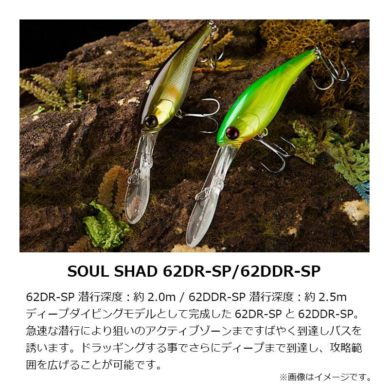 JACKALL（ジャッカル） ソウルシャッド62DDR SP RTスーパーモロコ