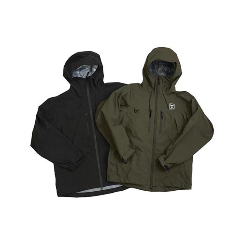 【新品・未使用】ジャッカル　シェルジャケット（Sサイズ・BLACK） JACKALL（ジャッカル） クラウドシェルジャケット ブラック S : 釣具の