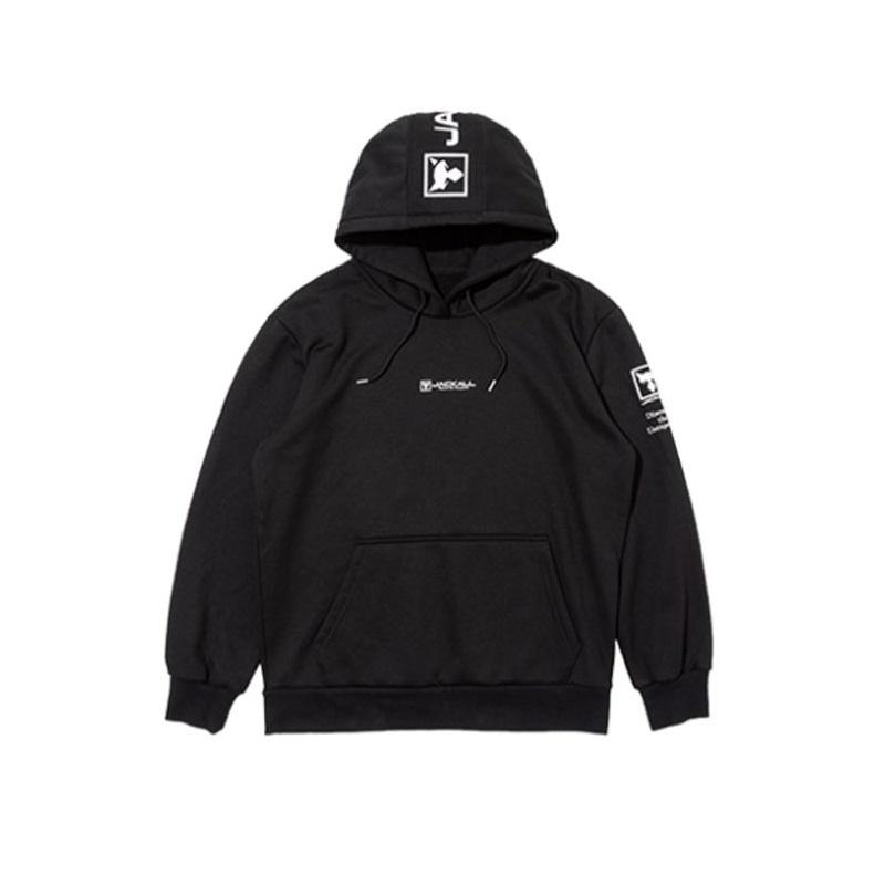 JACKALL（ジャッカル） プルオーバーフーディ HU-A001 ブラック L