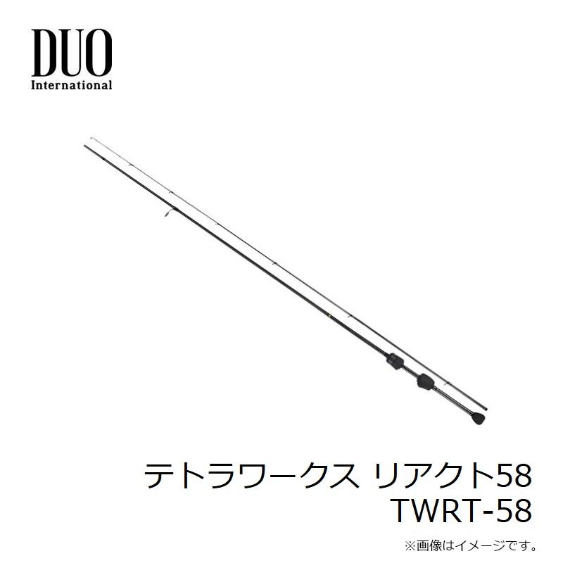 DUO（デュオ） テトラワークス リアクト58 TWRT-58 : 釣具のFTO - 通販