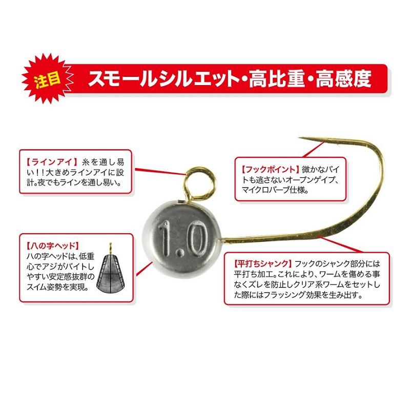 DUO（デュオ） テトラワークス スナイプヘッドTG L 2.0g : 釣具のFTO