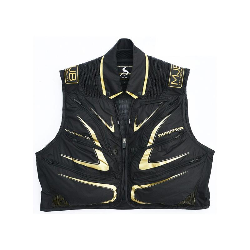 下野 SMV-360DR MJB ライトベスト DR ブラック L　【釣具　釣り具】 下野 SMV-360DR MJB ライトベスト DR ブラック L : 釣具のFTO - 通販