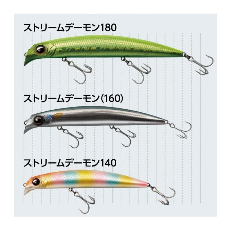 メガバス EverGreen（エバーグリーン） ストリームデーモン 180 #768 チャート