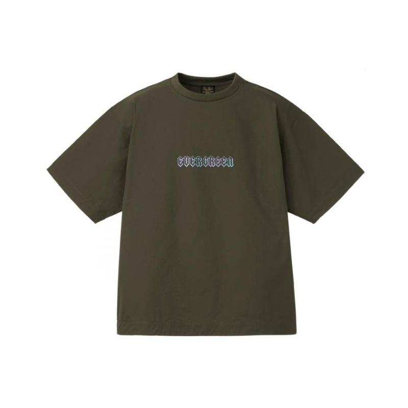 EverGreen（エバーグリーン） MLSルーズフィットTシャツ XL オリーブ