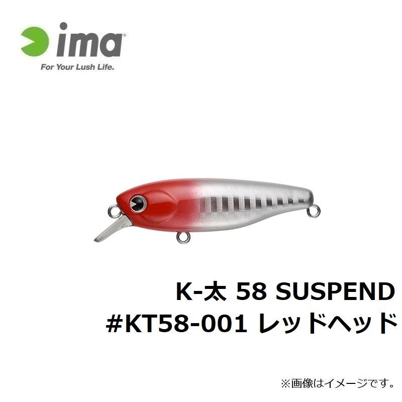 アムズデザイン K-太 58 SUSPEND #KT58-001 レッドヘッド /ソルト