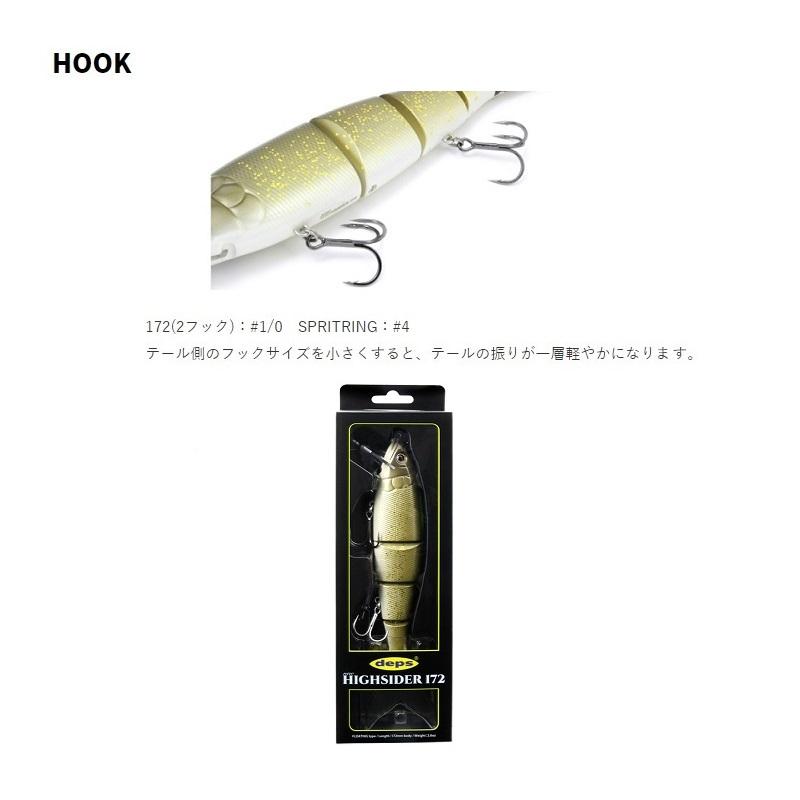 deps（デプス） NEWハイサイダー172HF #02 リアルケタバス : 釣具のFTO