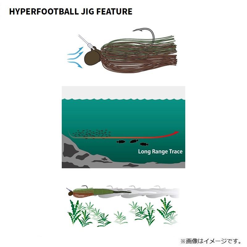 DEPS ハイパーフットボールジグ 3/8oz #66 SFサクラベビー : 釣具のFTO
