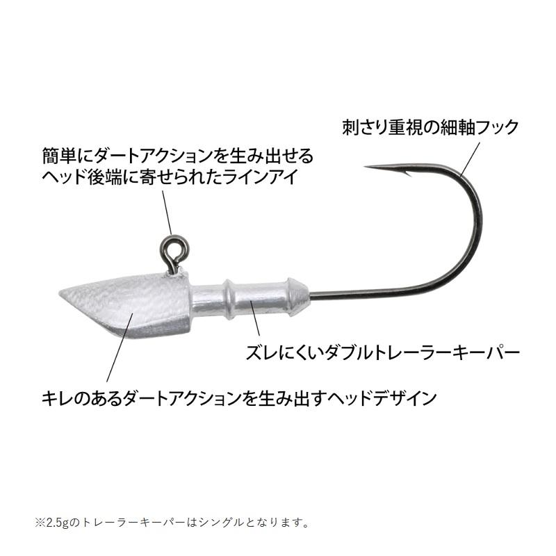 deps（デプス） ワインドジグヘッド 7g #2/0 : 釣具のFTO - 通販