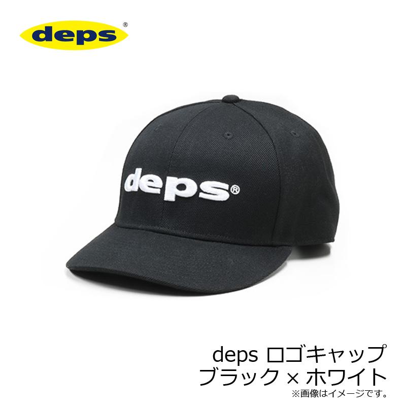 deps（デプス） ロゴキャップ ブラック×ホワイト : 釣具のFTO - 通販