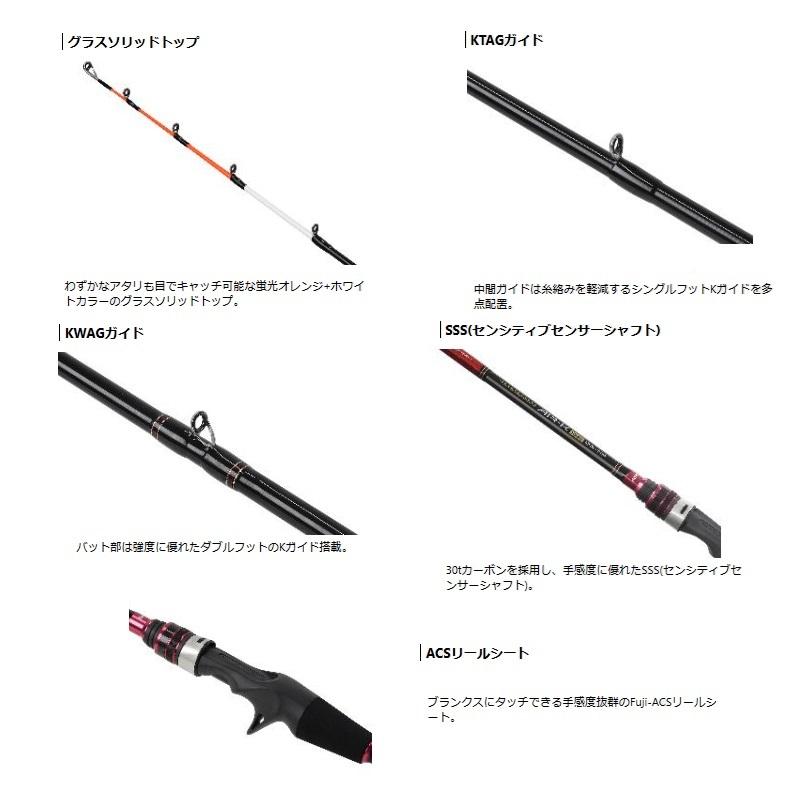 プロックス KWGAKS18MH カワハギゲームエアーKSE 180MHの画像