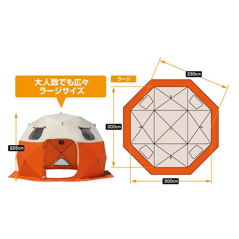 プロックス クイックドームテント パオグラン ラージ ワカサギ釣り テント キャンプ 釣具のfto 通販 Paypayモール