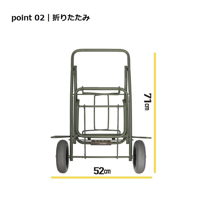 PROX（プロックス） PX4153XXL キャリーカート大車輪 肉厚クッション