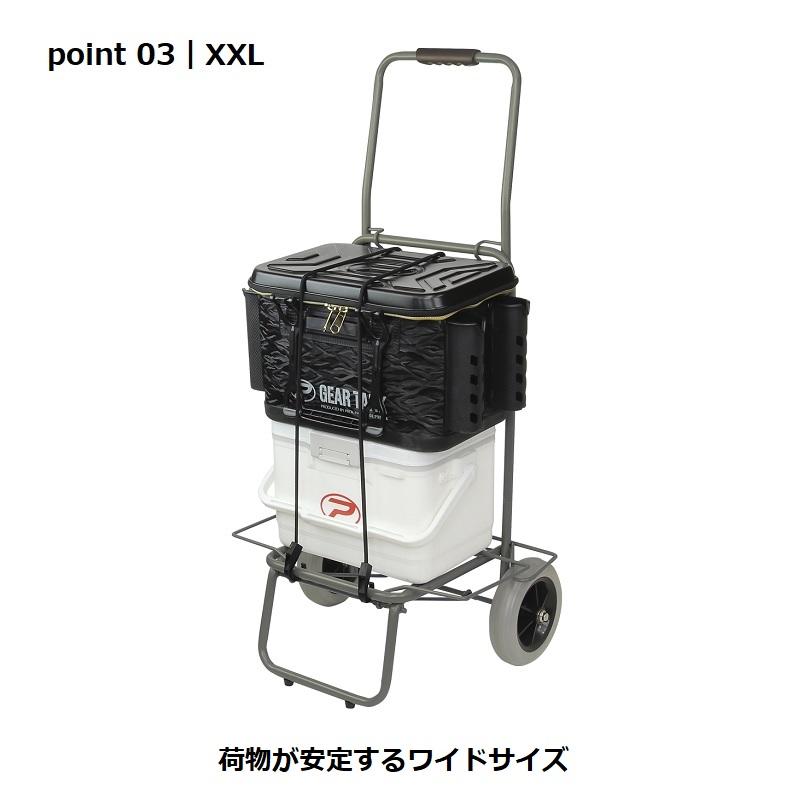 PROX（プロックス） PX4153XXL キャリーカート大車輪 肉厚クッション