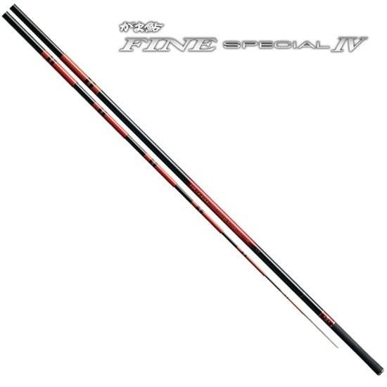 がまかつ　がま鮎 ファインスペシャル4 (RED) XH　9.0m　ブランクスカラー：レッド(59363円)