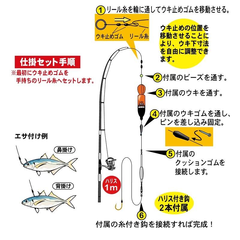 がまかつ　HO201 遠投泳がせのませパーフェクト 10-6｜yfto｜02