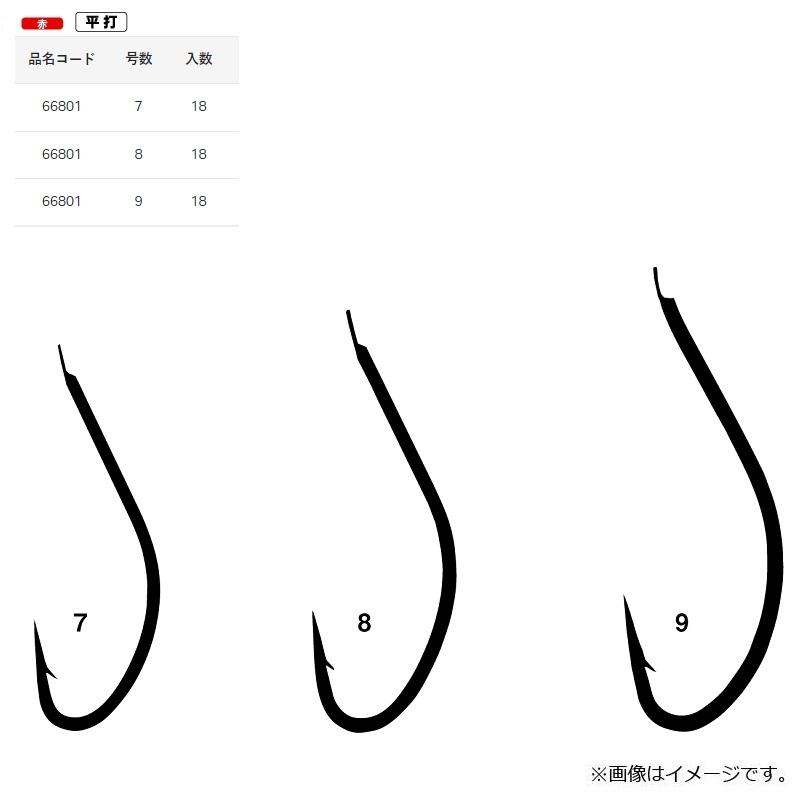 Gamakatsu（がまかつ） がま投キス 7号 赤 : 釣具のFTO - 通販 - Yahoo