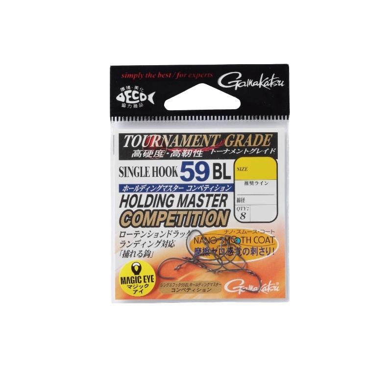 Gamakatsu（がまかつ） シングルフック59BL ホールディングマスター