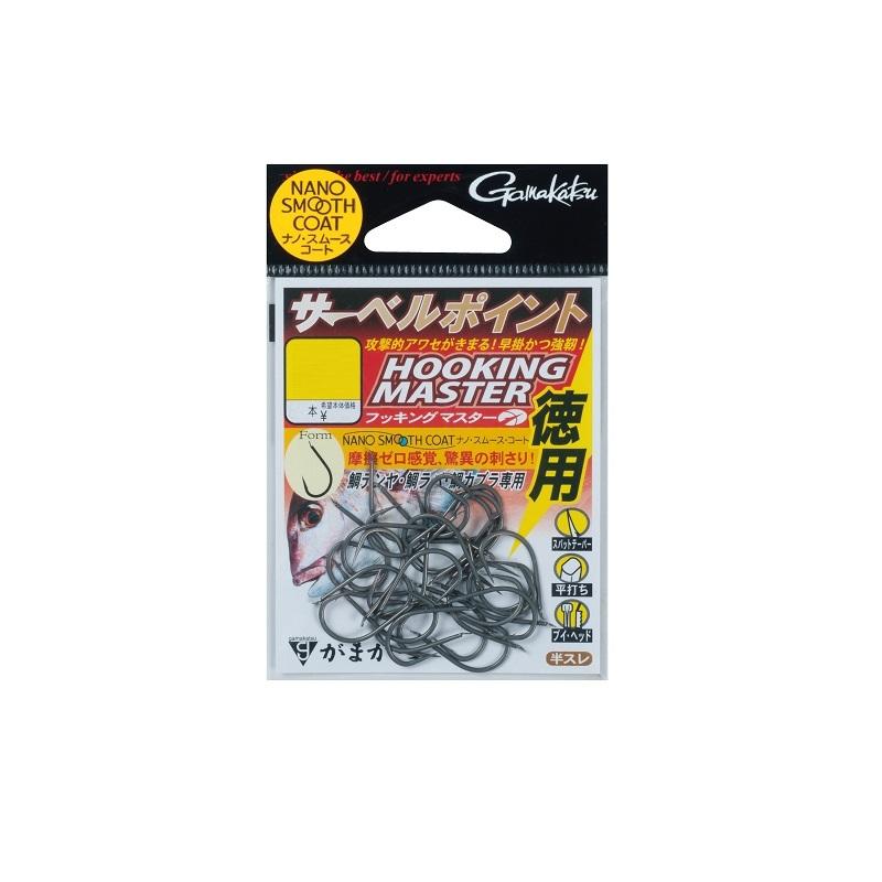 がまかつ サーベルポイント フッキングマスター 徳用 Ss ナノスムースコート 新作