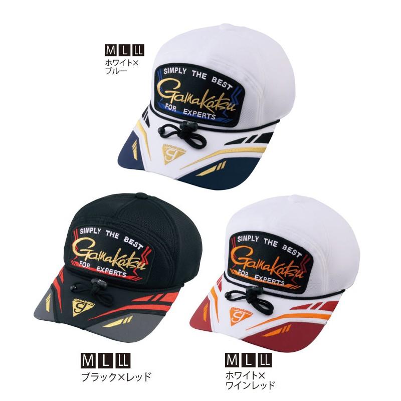 Gamakatsu（がまかつ） GM-9852 オールメッシュキャップ（ワッペン