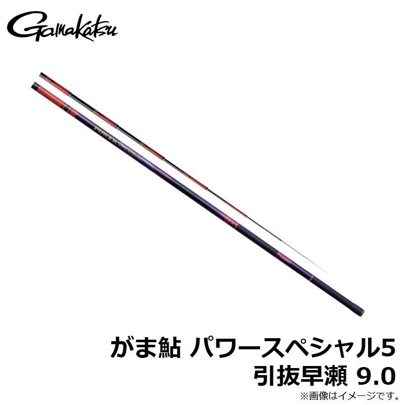 Gamakatsu がまかつ がま鮎 パワースペシャル5 引抜早瀬 9.0【大型2
