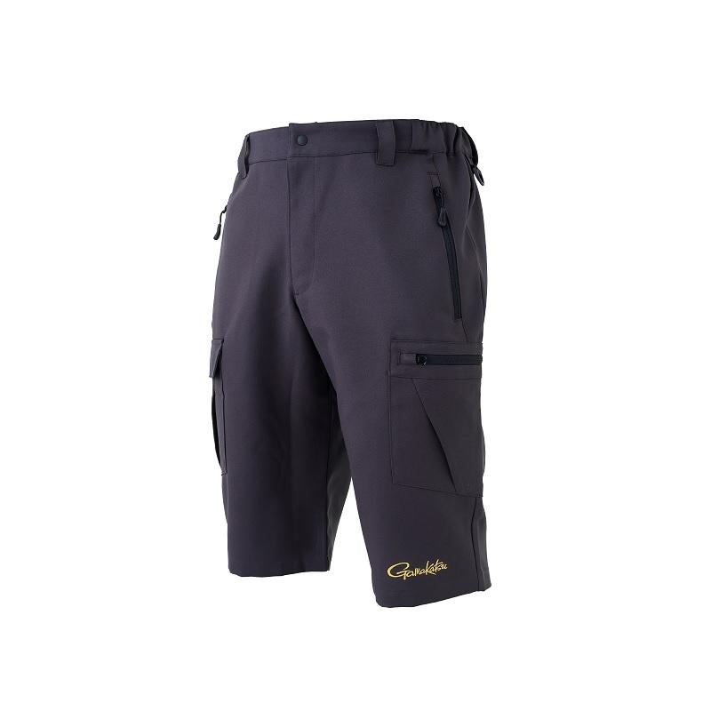 がまかつ フィッシングハーフパンツ ブラック GM3702 (フィッシングパンツ フィッシングウェア) Gamakatsu（がまかつ） GM3702 フィッシングハーフパンツ S グレー