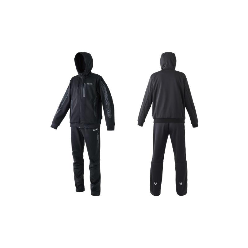 Gamakatsu（がまかつ） GM3714 スウェットスーツ L ブラック/ブラック