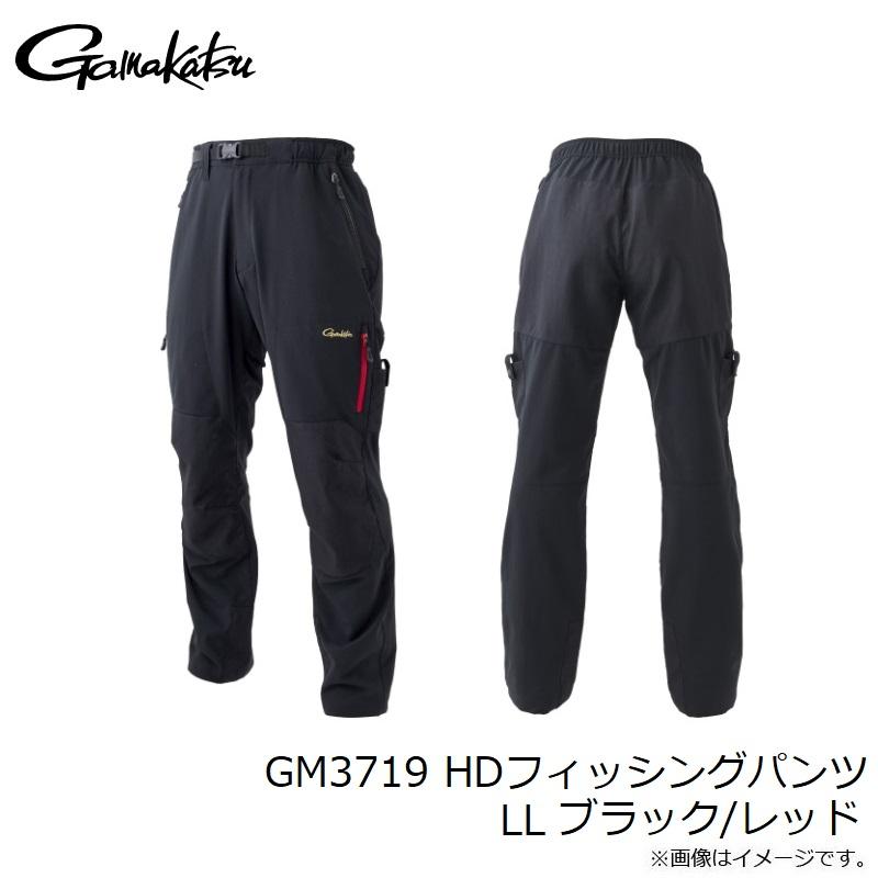 Gamakatsu（がまかつ） GM3719 HDフィッシングパンツ LL ブラック