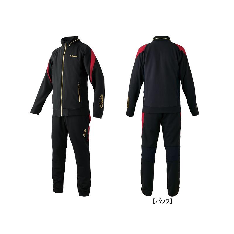 がまかつ(Gamakatsu) ライトクールスウェットスーツ GM3733 ブラック/レッド LL Gamakatsu（がまかつ） GM3733 ライトクールスウェットスーツ ブラック