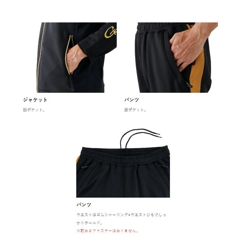 Gamakatsu がまかつ GM3733 ライトクールスウェットスーツ ブラック