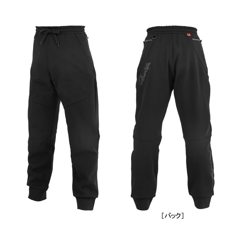 がまかつ フィッシングウェア スウェットパンツ GM3757  3L  ブラック×ブラック Gamakatsu（がまかつ） GM3757 スウェットパンツ ブラック/ブラック 3L