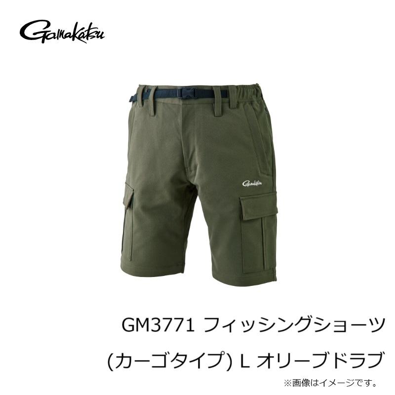 Gamakatsu がまかつ GM3771 フィッシングショーツ (カーゴタイプ Gamakatsu がまかつ GM3771 フィッシングショーツ (カーゴタイプ