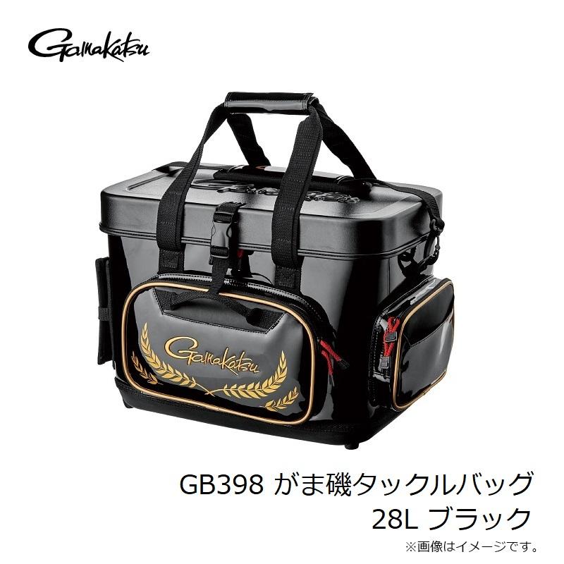 がまかつ GB398 がま磯タックルバッグ 28L ブラック タックル