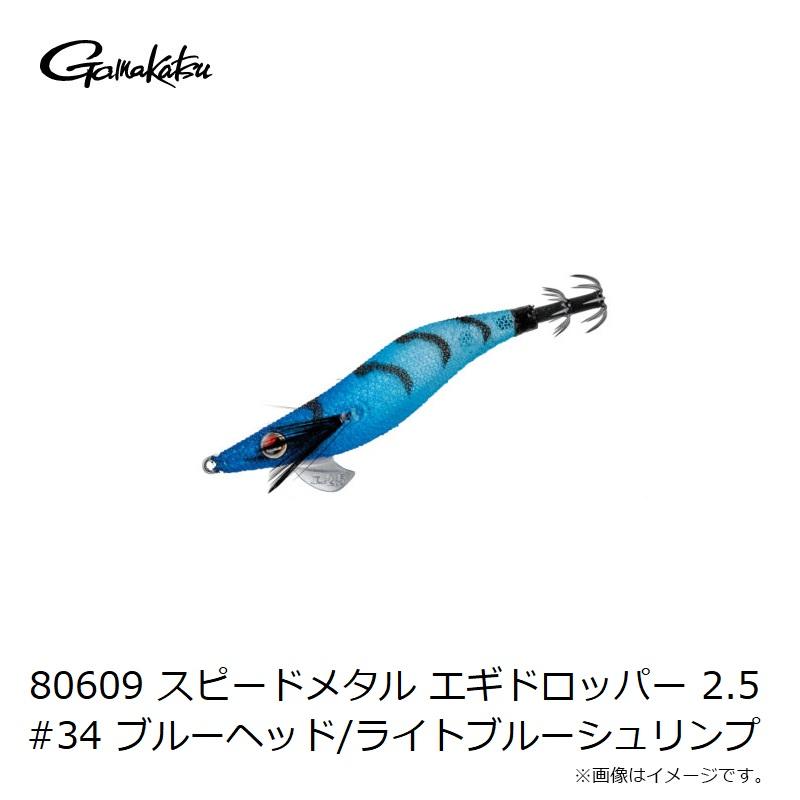 Gamakatsu（がまかつ） 80609 スピードメタル エギドロッパー 2.5 #34