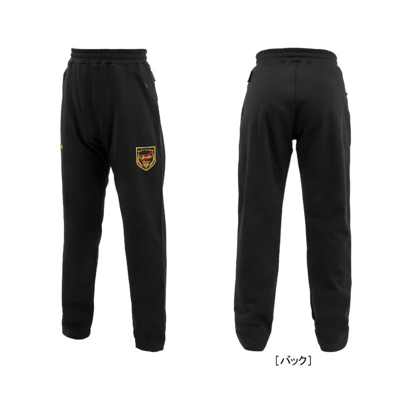 がまかつ　ジャージスーツ(ワッペン) GM3781 ブラック×ゴールド　LL ジャージスーツ(ワッペン) GM3781 | がまかつ