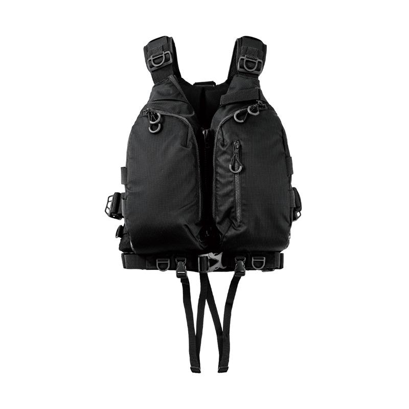 がまかつ(Gamakatsu) マルチトレックPFD ブラック LE915 Gamakatsu（がまかつ） LE915 マルチトレックPFD ブラック : 釣具のFTO
