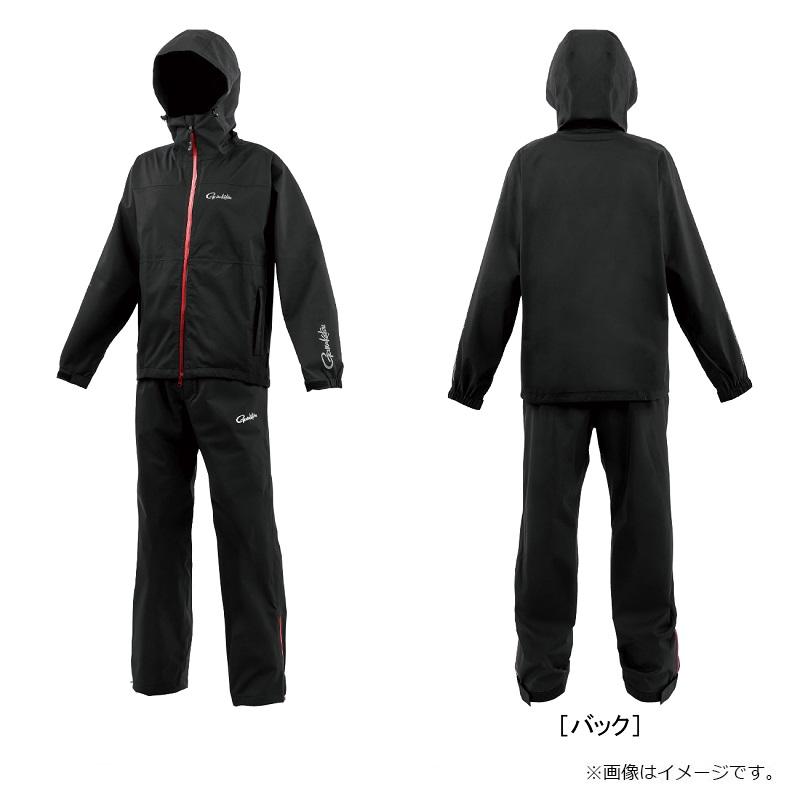 がまかつ GM3784 G-SPECレインスーツ ブラック Lの画像