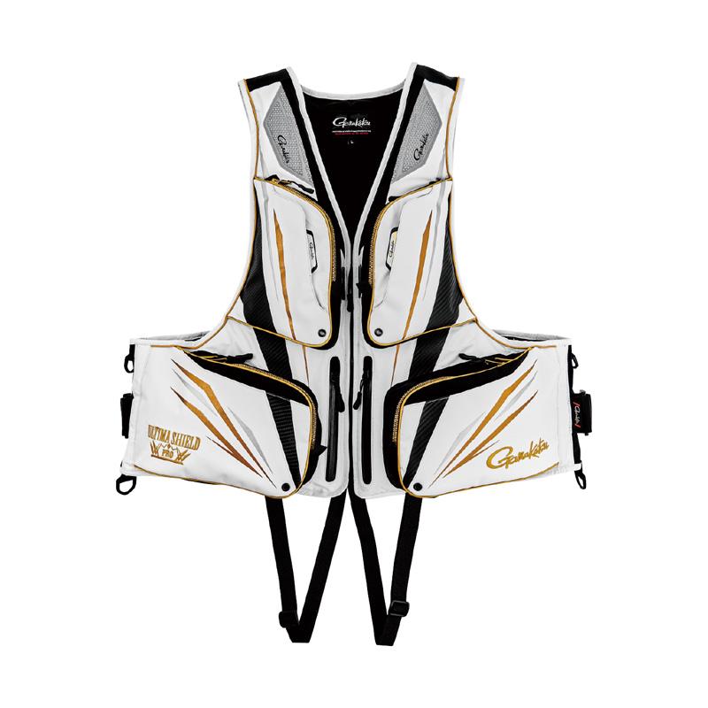 Gamakatsu がまかつ GM6005 アルテマシールドプロFTベスト ホワイト M