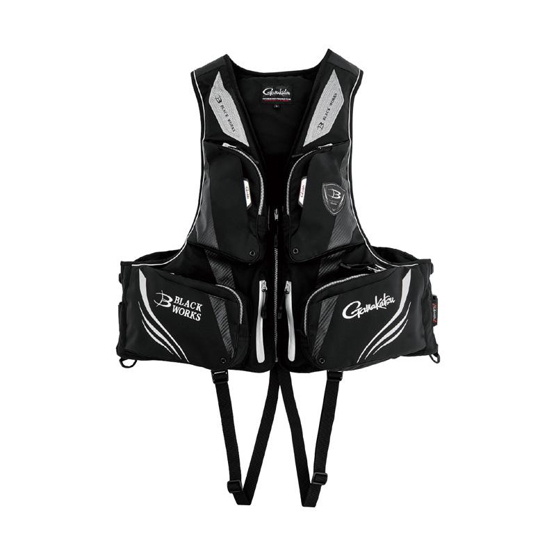 がまかつ GM6005 アルテマシールドプロFTベスト ブラック(BLACK WORKS) LL Gamakatsu（がまかつ） GM6005 アルテマシールドプロFTベスト ブラック